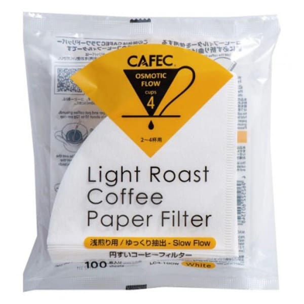 Photo of Cafec 2 Cup Light Roast Filter Paper 100 Pack