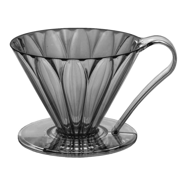 Photo of Cafec 2 Cup Black Tritan Flower Dripper