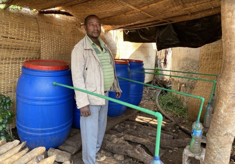 Fermentation tanks at Jabanto