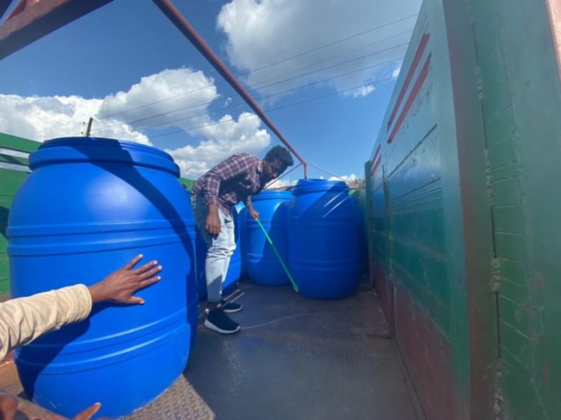 Fermentation tanks at Jabanto