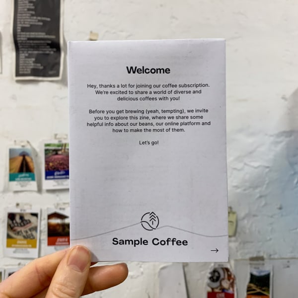 Photo of  Subscriber's Welcome Zine - 2024 